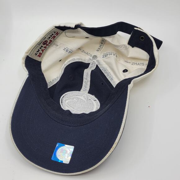 Penn State Nittany Lions Zephyr Blue White Strap Back Cap Hat Adjustable - Picture 6 of 10